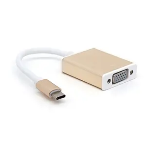 Loại-C để VGA Adapter Cáp USB 3.1 Màn hình máy chiếu Mac