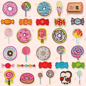 Colección Sweetie: Parches Termoadhesivos Bordados de Tostadas, Dulces, Donuts, Helados y Piruletas para Decoración de Ropa y Bolsos Infantiles - Product Image 1