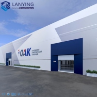 Edificio de Almacén de Estructura de Acero Prefabricada, Taller de Almacenamiento Industrial, Centro Logístico, Estructura Duradera, Fácil Instalación