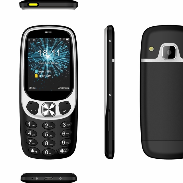 3310 Slim Factory Unlocked Wholesale Original Simple 2G Classic Bar Mobile Phone Qwerty Keyboard Dual SIM French Spanish German