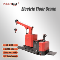 Mini-grue électrique portable pliable de 600 kg/2000 kg, facile à utiliser, avec télécommande en option
