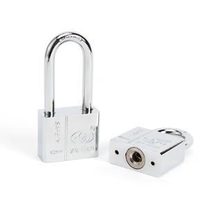 कस्टम लोगो टिकाऊ एंटी-चोरी वाटरप्रूफ सेफ्टी पैडलॉक, मास्टर कुंजी आयरन सामग्री के साथ - Product Image 3