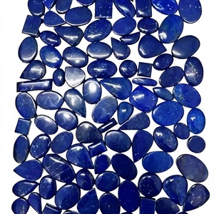 Cabochons de Lapis Lazuli Naturel de Haute Qualité, Formes Variées, Couleur Bleue, Prix d'Usine, Pierres Précieuses en Vrac FAIJAN GEMS Rajasthan Troisième Qualité - Product Image 1
