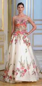 Tessuto in Pizzo Nigeriano di Alta Qualità con Ricamo Floreale 3D, Pizzo Africano Ecologico per Abiti da Festa e da Sposa - Product Image 6