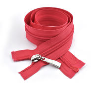 5 #   Fermeture éclair en nylon à glissière automatique en plastique, à extrémité fermée, multicolore, pour vêtements, bagages, sacs à dos, accessoires de couture