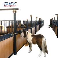 Boîte d'écurie pour chevaux personnalisée Oem Odm Écuries pour chevaux
