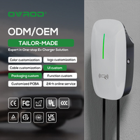Carcasa de cargador Ovrod 48a Ev con APP Control Wifi Pcba Asamblea Ckd Parte Tipo 1 Ev Cargador Componentes Ckd Kits