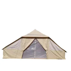 Supply Kanvas Tahan Air Camping Touareg Tenda Dibuat Di Cina untuk Outdoor Berburu