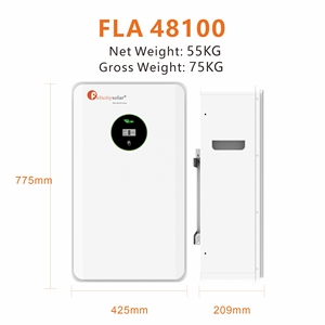 Batteries au lithium 48v 100ah <span class=keywords><strong>5kwh</strong></span> Prix Batteries au lithium-ion 5.12kwh 5000wh <span class=keywords><strong>Batterie</strong></span> murale <span class=keywords><strong>Lfp</strong></span> LIFEPO4 - Product Image 2