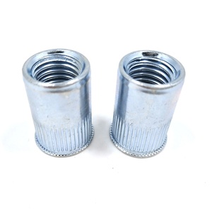 Tuerca de remache <span class=keywords><strong>MS</strong></span> Acero al carbono Cabeza pequeña galvanizada Nutsert Rivnut - Product Image 4
