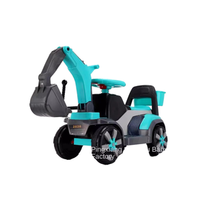 Escavatore Elettrico Giocattolo Unisex Grande, Veicolo Cavalcabile a Batteria con Telecomando, Modello in Plastica di <span class=keywords><strong>Macchina</strong></span> da Costruzione - Product Image 1