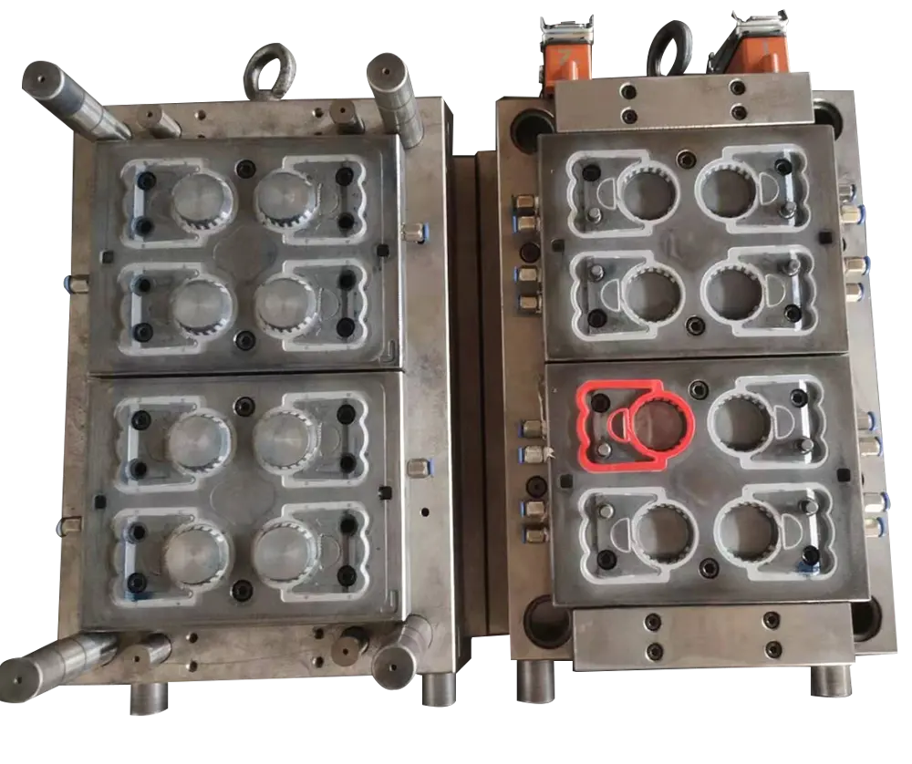 Customized 8Cavity Injection Molding Plastic Lid Mould for Bottle Handle Cover