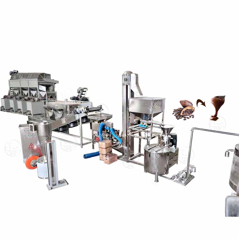 Cocoa Bean Chocolate Making Machine for