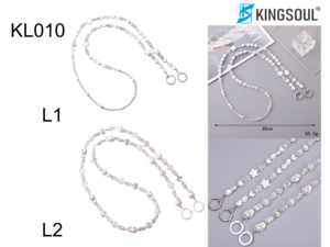 Hermosos colgantes de diamantes coloridos, estrellas de cinco puntas, forma de corazón, correa de cordón para teléfono móvil Popular, ajuste Universal, teléfonos de 120cm - Product Image 2