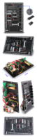 Penguat Suara Outdoor Craftsman HIFI 20W Logam/Plastik FM/Mic Nirkabel 12V/220V Dual Supply Pengisian Cepat Papan Amp Karaoke