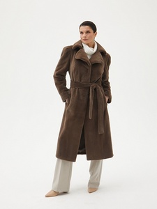 <span class=keywords><strong>Cappotto</strong></span> di <span class=keywords><strong>pelliccia</strong></span> di visone naturale da donna di lusso invernale 2025 <span class=keywords><strong>con</strong></span> risvolto a <span class=keywords><strong>cintura</strong></span> che rimette un <span class=keywords><strong>cappotto</strong></span> di visone - Product Image 2