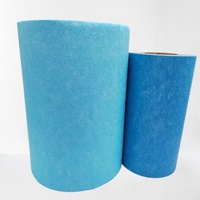 Rollo de medios de filtro Hepa compuesto de Pp Pet, fibra de vidrio, baja resistencia, H10, H11, H12, H13, H14, U15, U16, U17