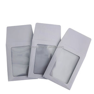 Personalized Thick <strong>Mini</strong> Colored <strong>Envelopes</strong> Pink Green Purple Cardboard <strong>Envelope</strong> With Window - Product Image 4