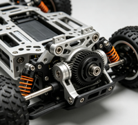 Échantillons de voitures RC usinées avec précision par CNC, pièces usinées sur mesure, service de fabrication de prototypes OEM