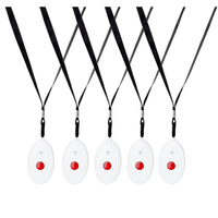 Collier d'appel d'urgence pour patients âgés, bouton de panique, bouton d'appel d'urgence pour patients