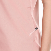Tenues d'infirmière médicales de haute qualité, respirantes, avec logo personnalisé, ensembles de blouses anti-rides, extensibles, pour infirmières, blouses de travail