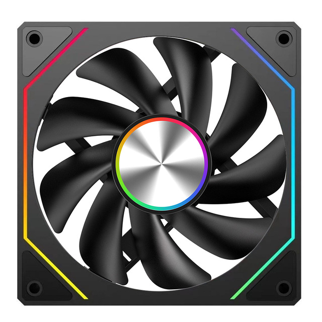 High Performance 120mm PWM PC Fan 61.5CFM 2.0mmH2O Static Pressure 1600RPM Hydro Bearing Computer Case Cooling Fan