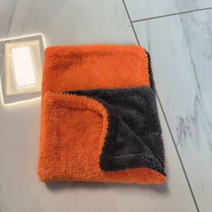 Toalla de Limpieza para Auto Ecológica de Microfibra, sin Bordes, de Secado Rápido, Tejida, Rectangular, Cuadrada, de Color Sólido, Absorbente, para Uso Doméstico - Product Image 4
