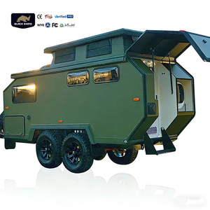 Remorque de camping-car de luxe à double essieu, directement de l'usine, pour des expéditions prolongées - Product Image 1