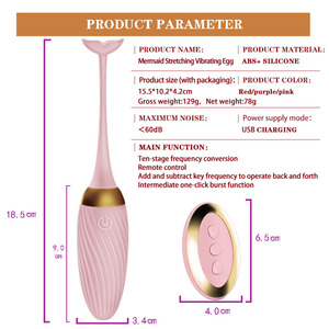 Juguetes Sexuales para Mujeres Adultas, Vibrador de Bolas Kegel de Silicona con Control Remoto Inalámbrico, Vibrador de Huevo para Estiramiento y Placer - Product Image 5
