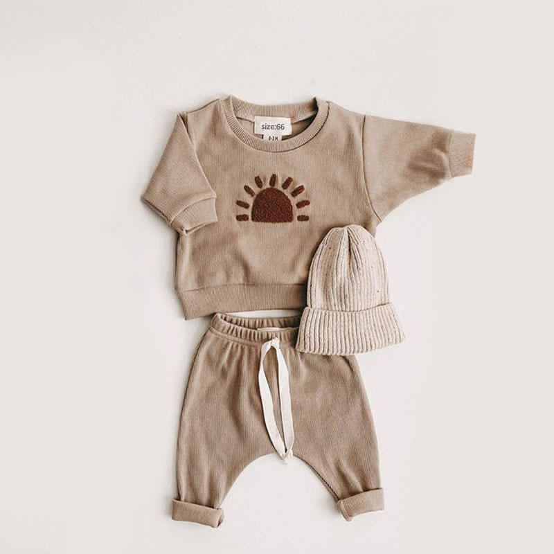 CM C&M WODRO Baby Sweatshirt Set - Warme 2-teilige Kleidung Für Herbst & Winter