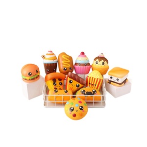 Juego de Juguetes Blandos y Aromáticos de Pan de Alta Calidad, Juguete Antiestrés Realista de Tostada con Mantequilla, Decoración de Escritorio, Juguetes para Apretar de TPR, Juguetes Promocionales - Product Image 6