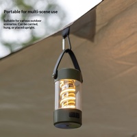 Lampe d'ambiance sans fil pour extérieur, camping, compacte, portable, lanterne de tente, LED à très longue autonomie