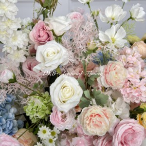 Flores Decorativas Realistas para Pasillo de Boda de Iglesia, Varios Estilos, Flores para Decoración de Escenarios, Venta al por Mayor DKB - Product Image 4