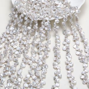 Perles baroques d'eau douce naturelles irrégulières, perles en vrac pour collier, bracelet, boucles d'oreilles, accessoires, bijoux DIY, vente en gros - Product Image 4