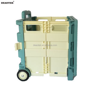 Chariot Quik pliable à roulettes 380x360x330mm pour enseignants, panier fourre-tout d'une capacité de 30l - Product Image 6