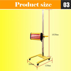 Équipement d'entretien automobile Lumière de cuisson avec support Minuterie 0-60 minutes pour des soins efficaces - Product Image 5