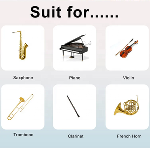 Mu208 nhạc cụ gió sax Microphone hypercardioid mini xách tay sax0phone <span class=keywords><strong>Micro</strong></span> Fone Violin condenser microfones Đàn Piano sừng Mic - Product Image 6