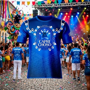 Camiseta Personalizada Barata de Parintins 110 Años con Diseñ<span class=keywords><strong>o</strong></span> de Boi Caprichoso - Product Image 5