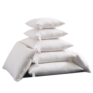Easyum 1 Cuscino 100% Cotone 95% <span class=keywords><strong>Piuma</strong></span> d'Oca Bianca 5% <span class=keywords><strong>Piuma</strong></span> d'Oca Non Tossico Quadrato Rigido <span class=keywords><strong>per</strong></span> Supporto Collo e Schiena - Product Image 1