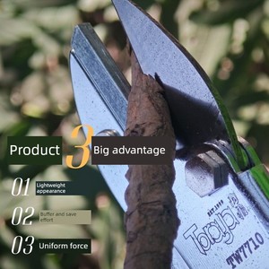 กรรไกรตัดกิ่งพีชเกรดอุตสาหกรรมมือซ้ายทรงพลังสวนองุ่นกุหลาบฤดูหนาวไม่ทำให้คุณเบื่อ - Product Image 1