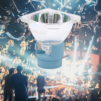 Mailepu 230W 7R Sirius HRI230W Iluminación de escenario Lámpara de haz móvil Aluminio para hoteles Bombilla de haz Sharpy de 230W