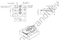Diodo de Barra de Montaje Único de 40W, 50W, 60W, 80W, 808nm con Enfriamiento por Conducción y Colimación de Eje Rápido Disponible