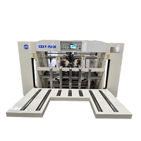 Machine à coudre les boîtes en carton ondulé semi-automatique à double couture CZXY PACK