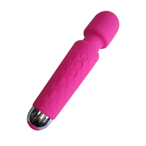 Varinha massageadora de silicone, melhor venda, estimulador de clitóris, vara av, vibrador clitoriano, brinquedo sexual adulto para mulheres - Product Image 1