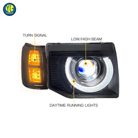 YU GUANG untuk Mitsubishi Pajero V31 V32 V33 1992 2000 Upgrade Lampu Depan LED Pajero Lampu Mobil Aksesoris Mobil LHD Lampu Depan DRL
