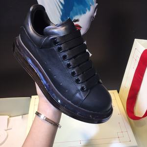 Baskets basses à semelles épaisses les plus vendues du printemps avec empeigne en cuir véritable, amorti et semelle extérieure en caoutchouc - Chaussures décontractées de créateur - Product Image 2