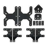 BulkMan3D Kit de plaques CNC OX de haute qualité Plaques de portique en aluminium Version 17 pièces pour Machine de gravure CNC OX