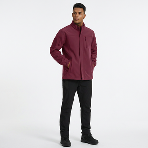 Veste en toile coupe-vent Softshell personnalisée Haute rue Imperméable Coupe-vent pour l'hiver Randonnée tactique en plein air Vestes pour hommes - Product Image 1