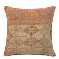 Coussin de houppon tissé à la main, taie d'oreiller turque orientale,