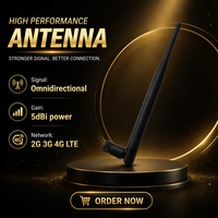 RF-Antenne 4G LTE 5dBi Verstärkung Omnidirektionale Gummiantenne AR